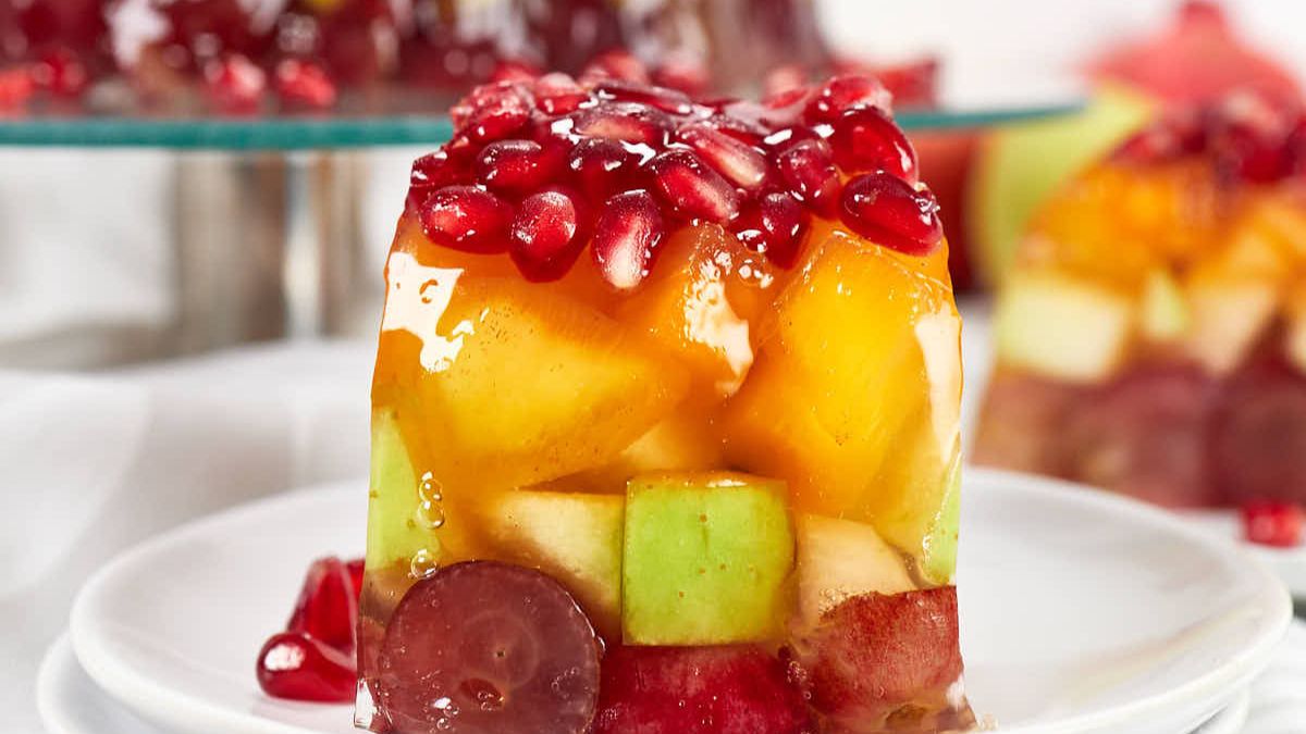 Jello Fruit Cake.