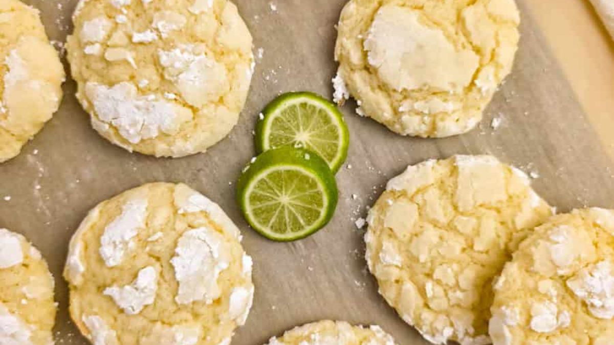 Key Lime Cookies.