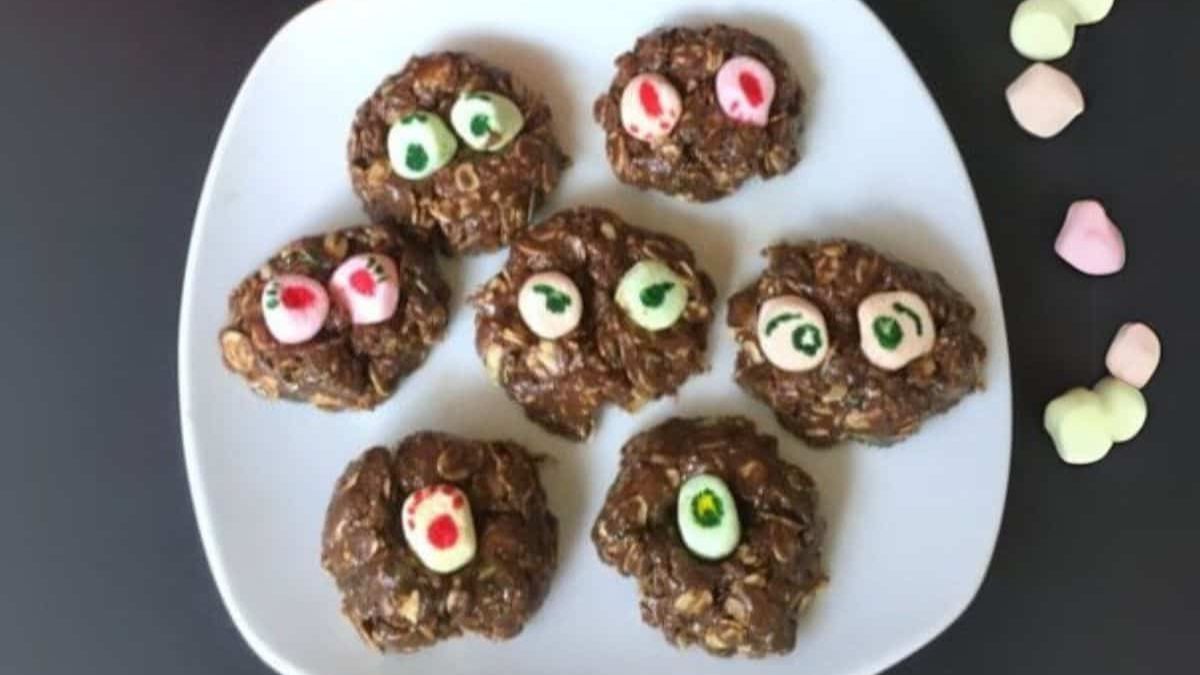 Make No-Bake Nutella Monster Cookies.
