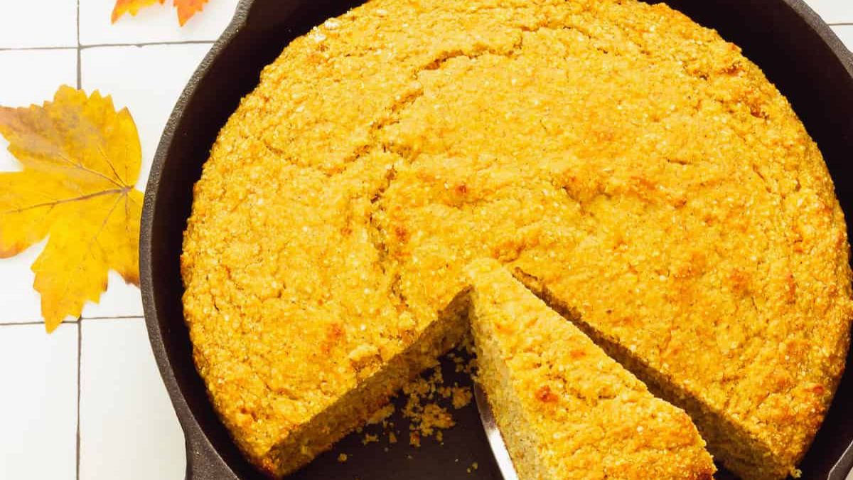 Melt-in-Your-Mouth Sweet Potato Cornbread.
