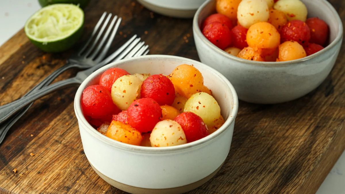 Mexican Fruit Salad with Tajin.