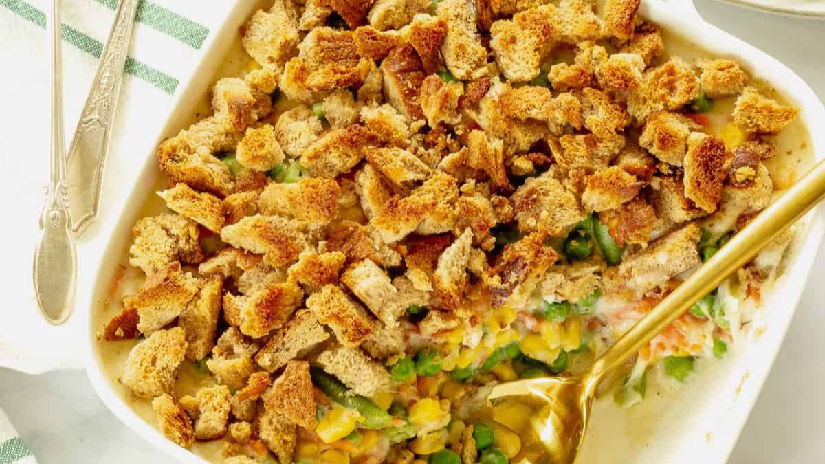Mixed Vegetable Casserole.