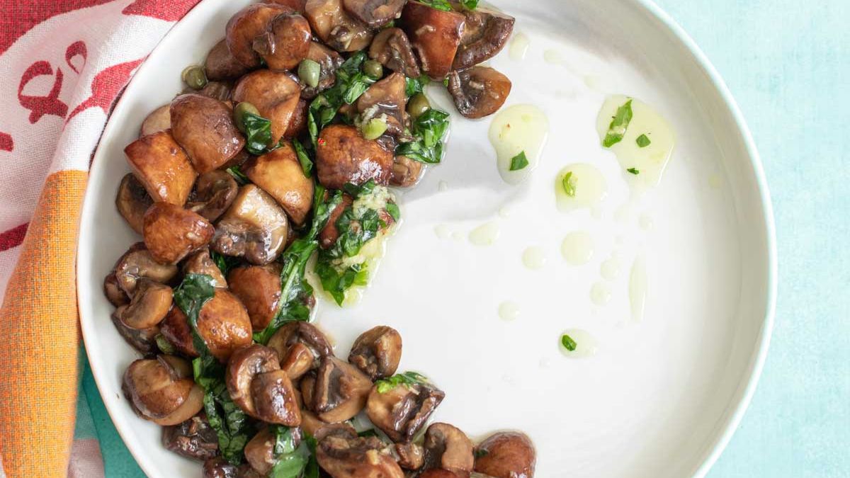 Mushroom Salad.
