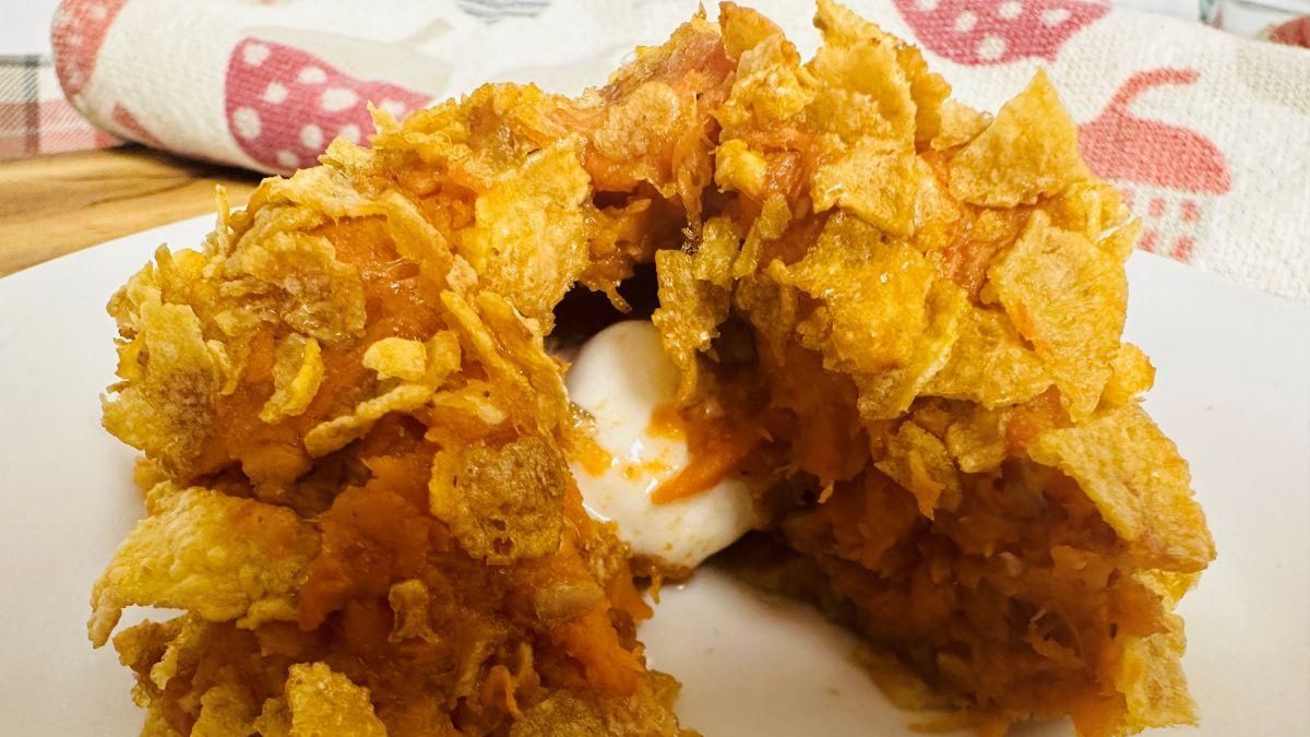 Old-Fashioned Sweet Potato Puffs Recipe.