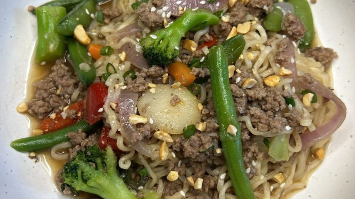 One-Pot Beef Ramen.
