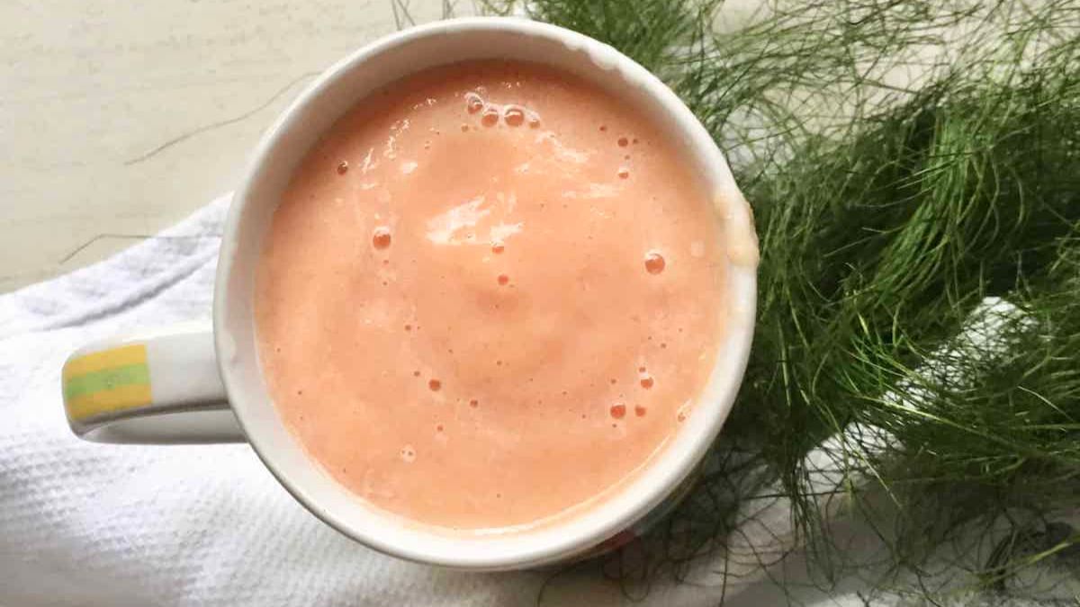 Papaya Milk (Taiwanese Drink).