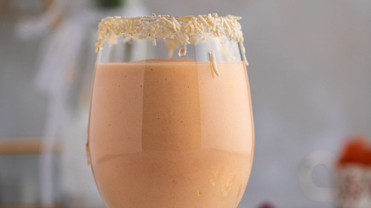 Papaya Smoothie.