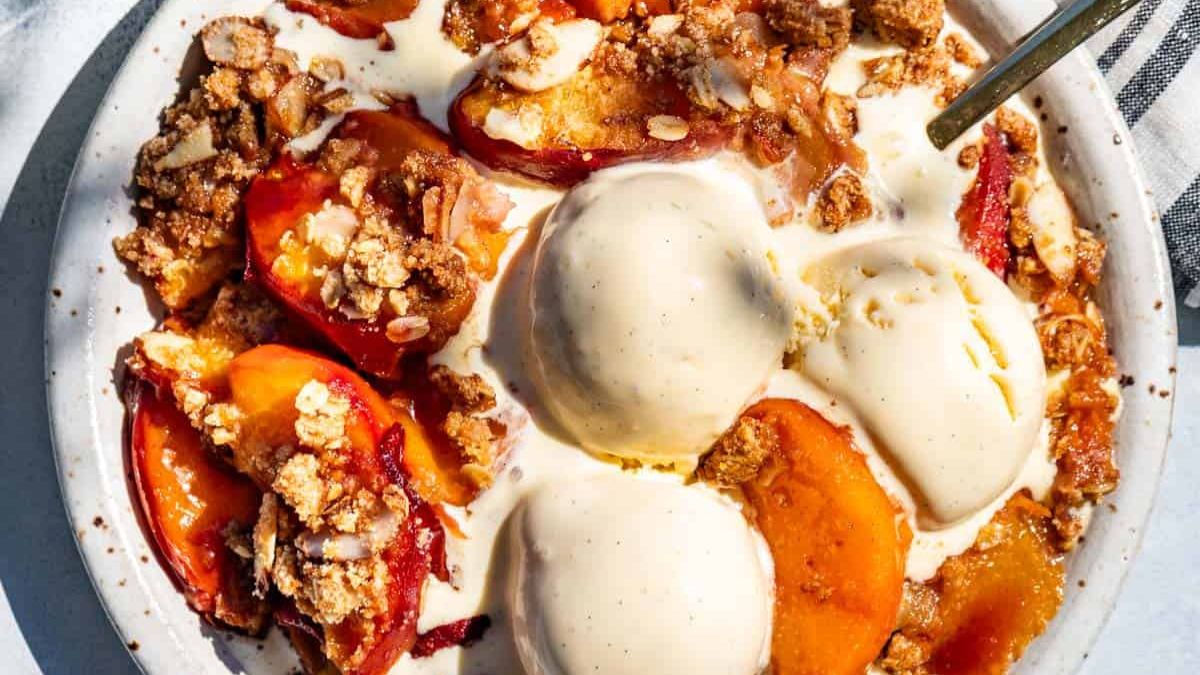 Peach Crisp.