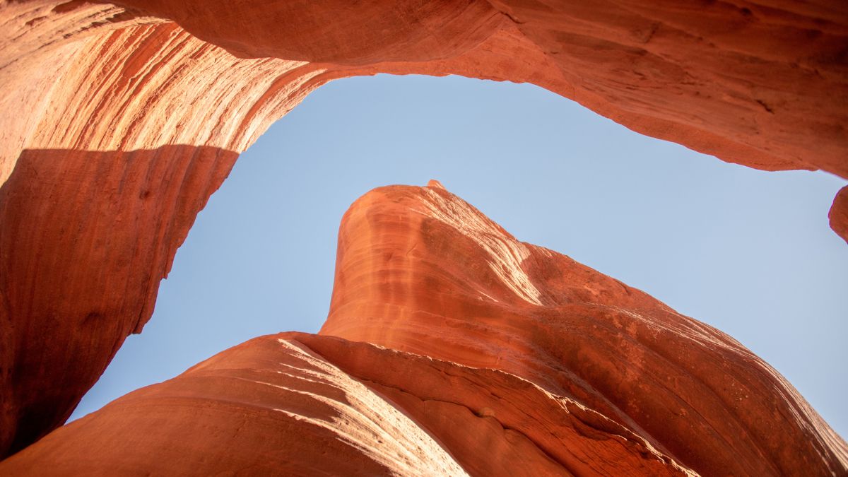 Peekaboo Slot Canyon Near Kanab, Utah.