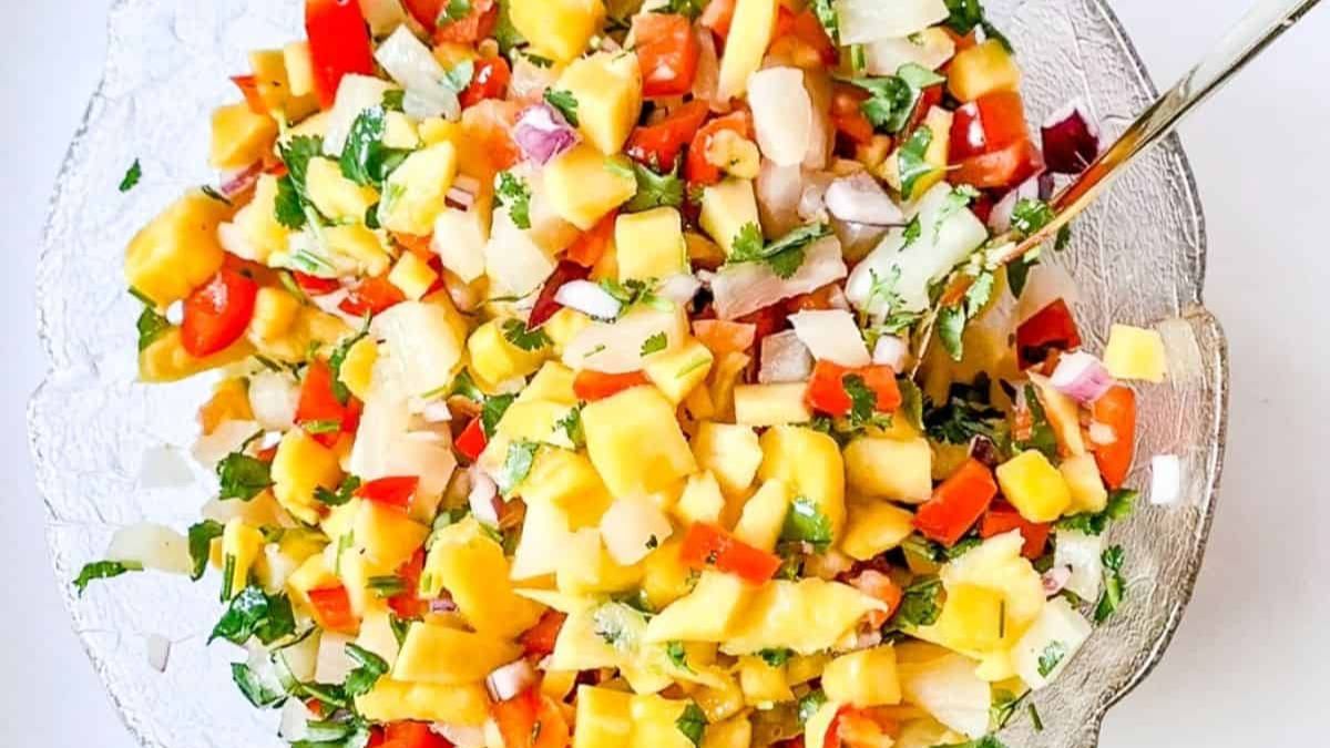 Pineapple Mango Habanero Salsa.
