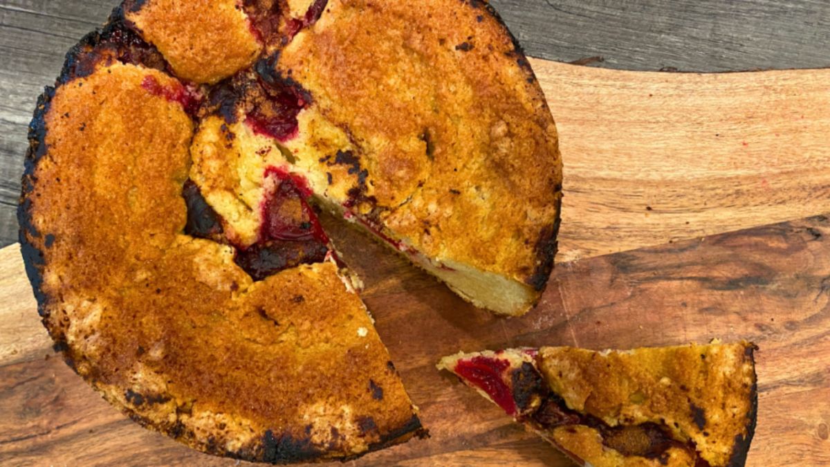 Plum Butter Cake.