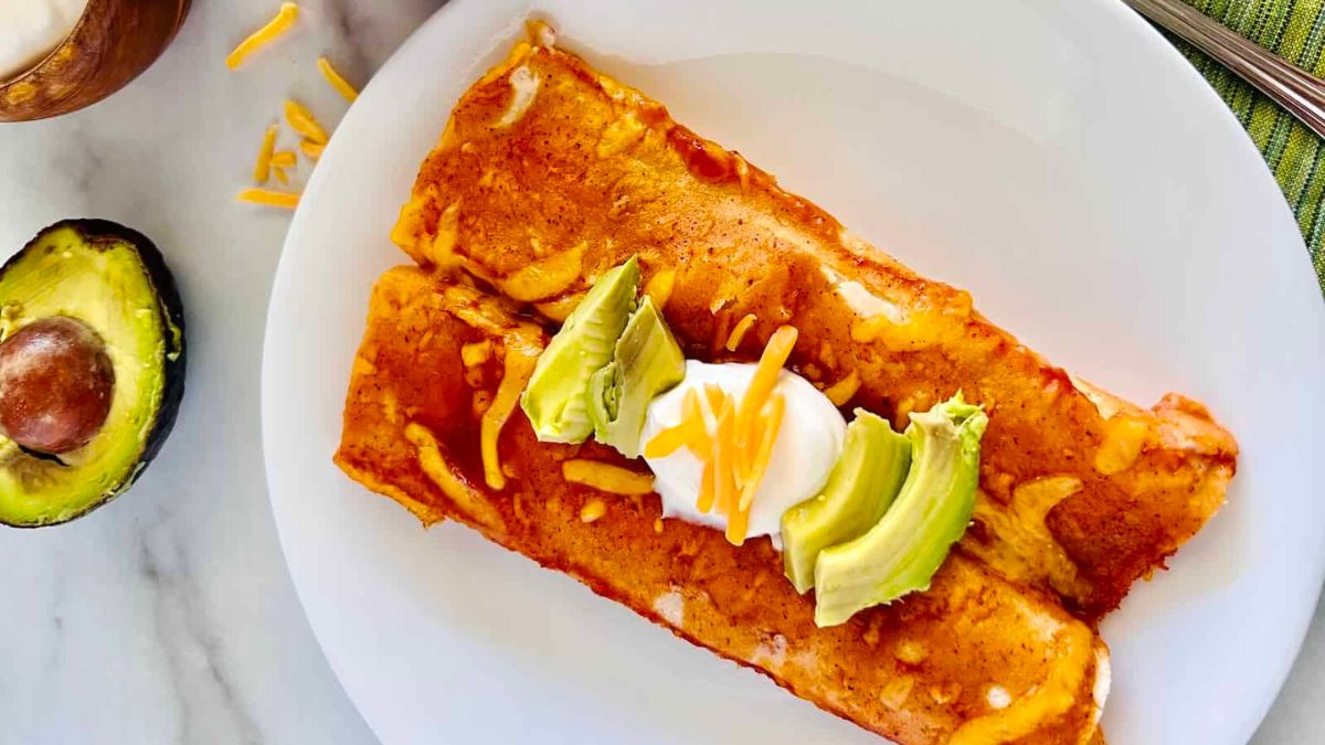 Potato Enchiladas.