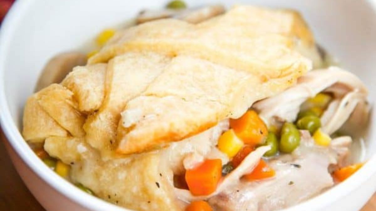 Slow Cooker Chicken Pot Pie.