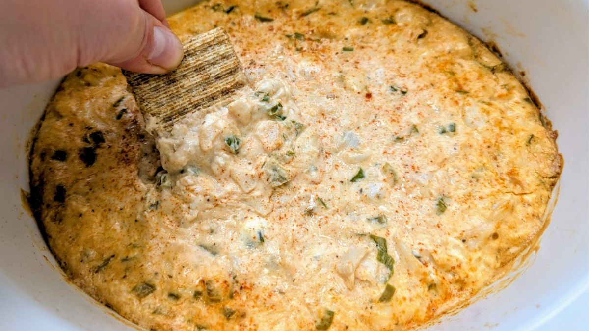 Slow Cooker Creole Crab Dip.