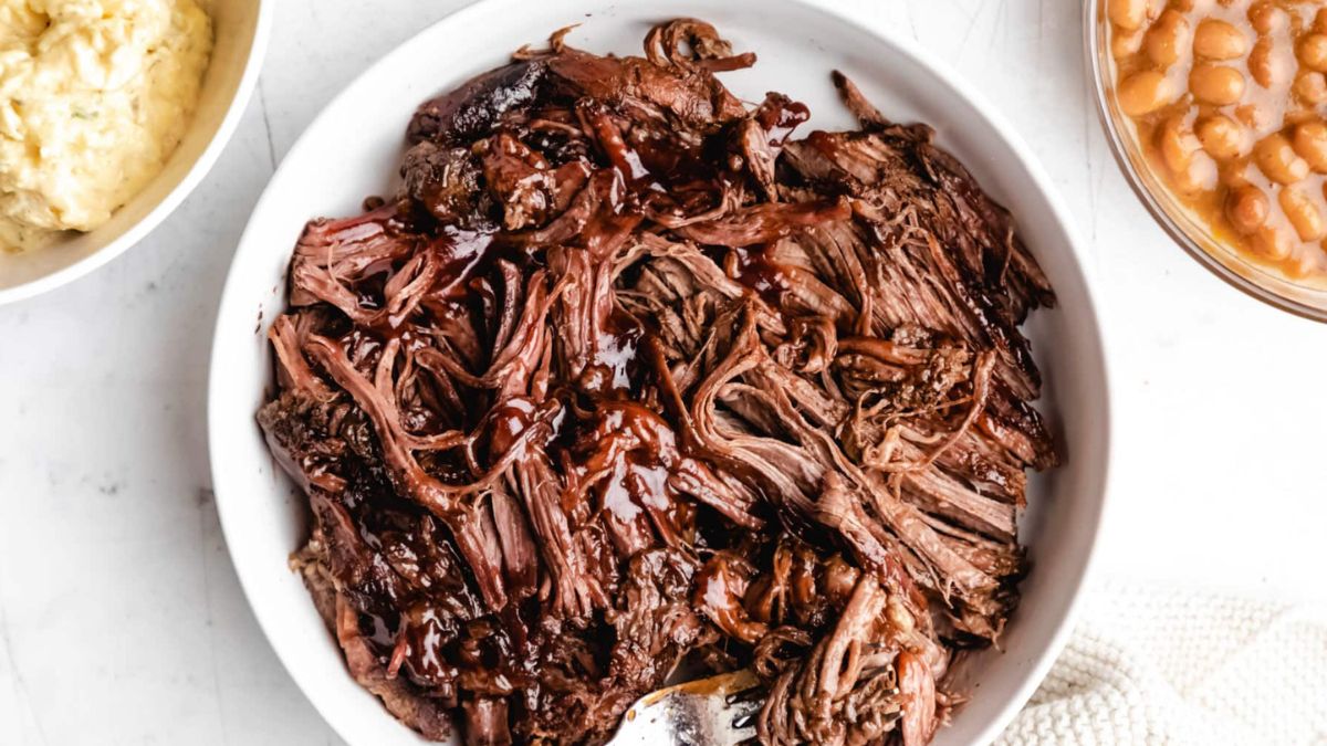 Slow Cooker Texas Beef Brisket.
