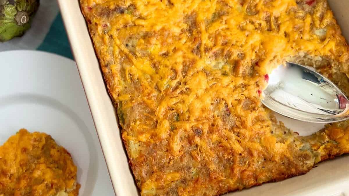 Southern Eggplant Casserole (Wyatt’s Cafeteria Copycat Recipe).