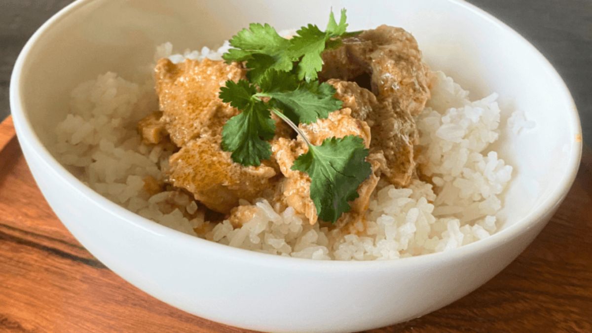 Spicy Crock Pot Coconut Lime Pork.