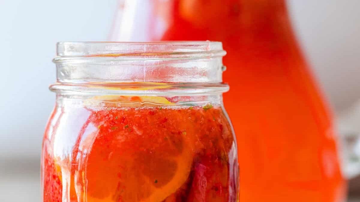 Strawberry Basil Lemonade.