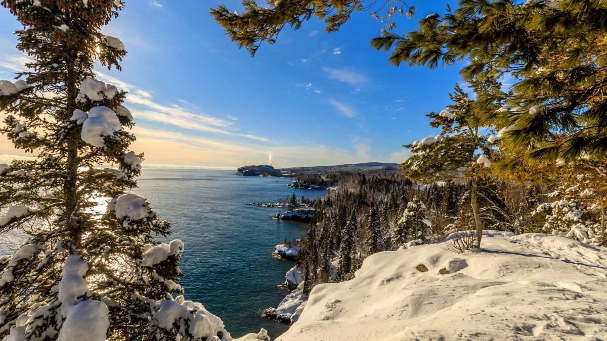 Tettegouche State Park Lake Superior.