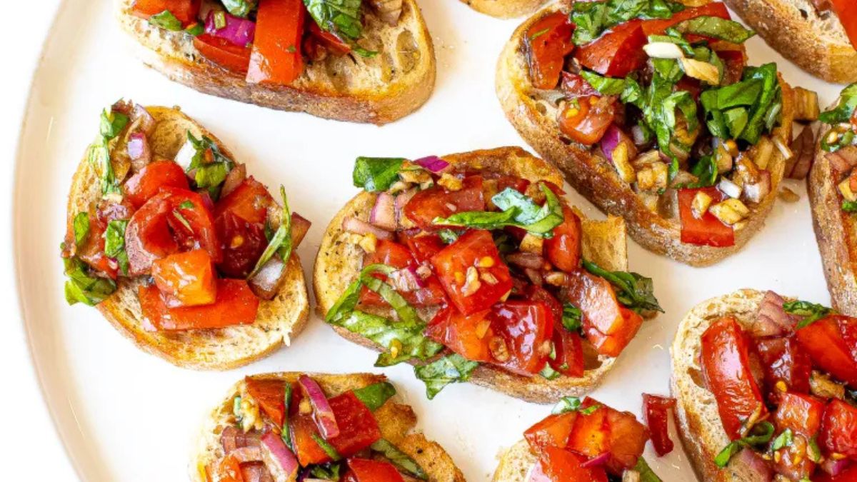 The BEST Bruschetta.
