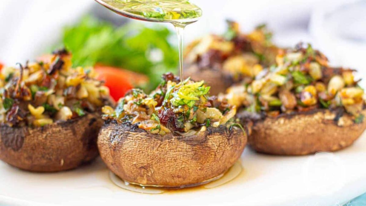 The Best Stuffed Mushrooms.