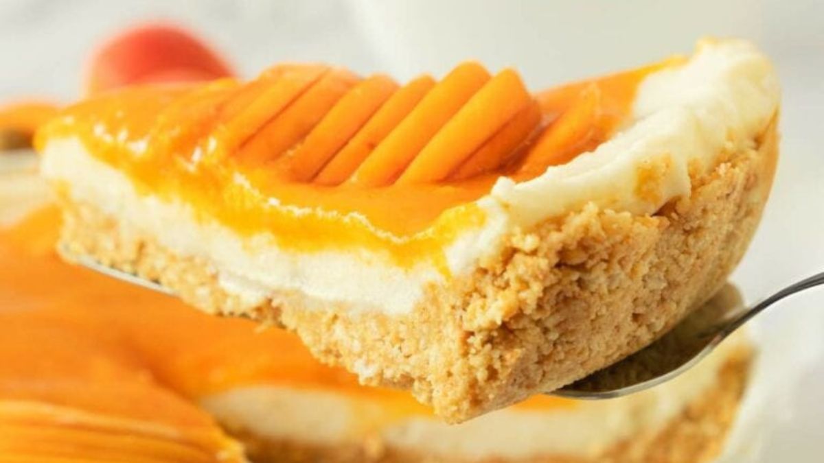 The Easiest No-Bake Apricot Tart.