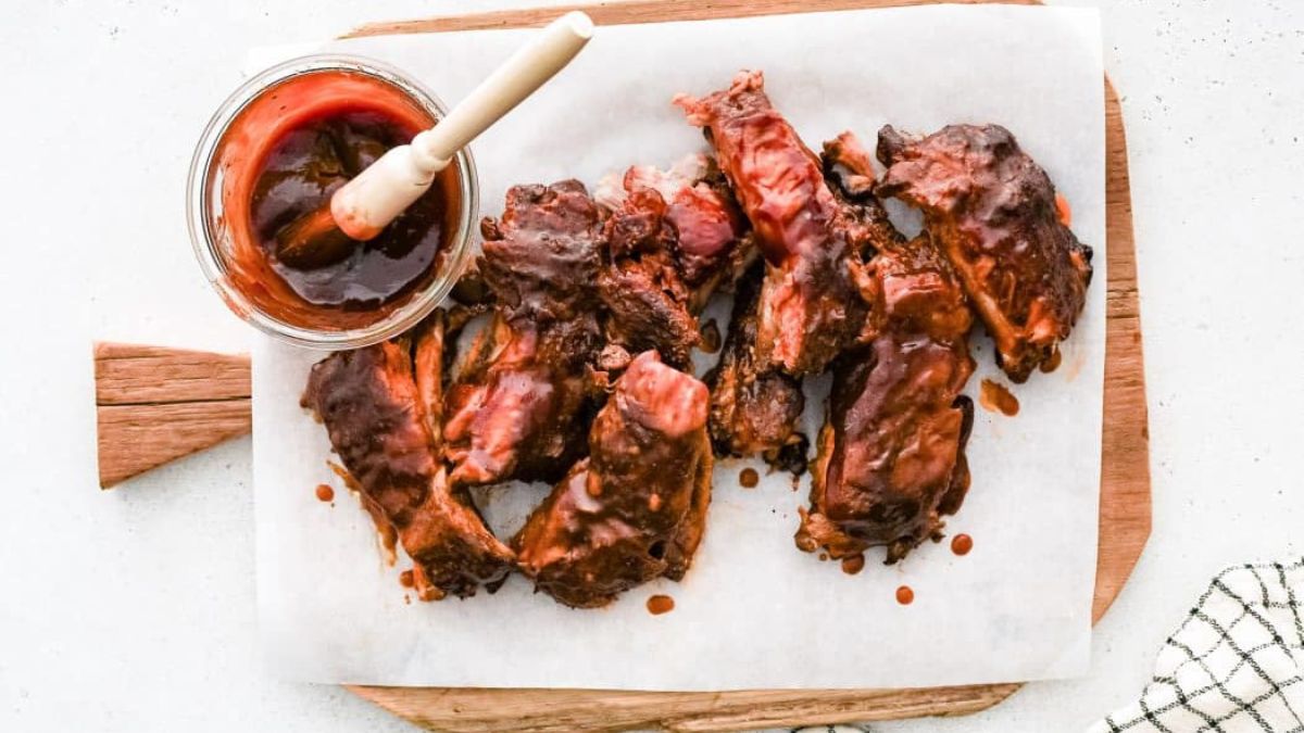 The Easiest Slow Cooker BBQ Ribs Recipe.
