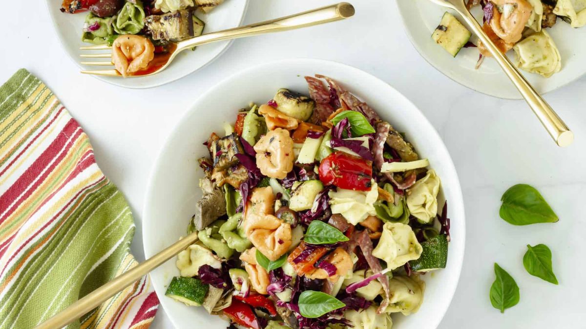 Tortellini Pasta Salad.