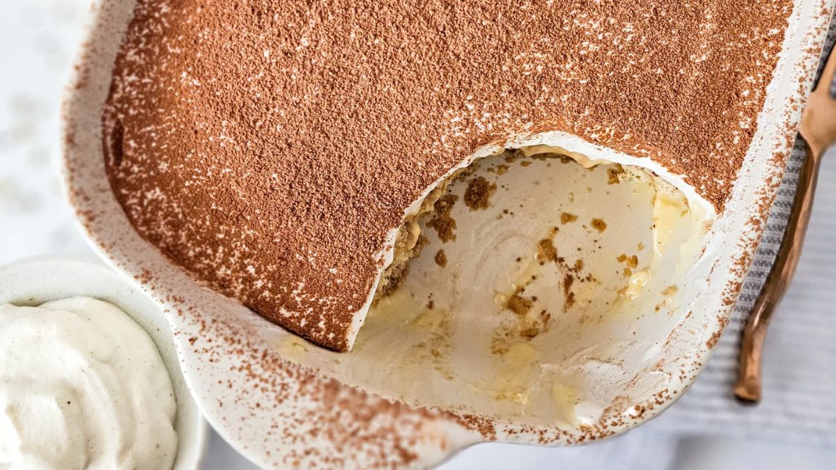 Vietnamese Coffee Tiramisu.
