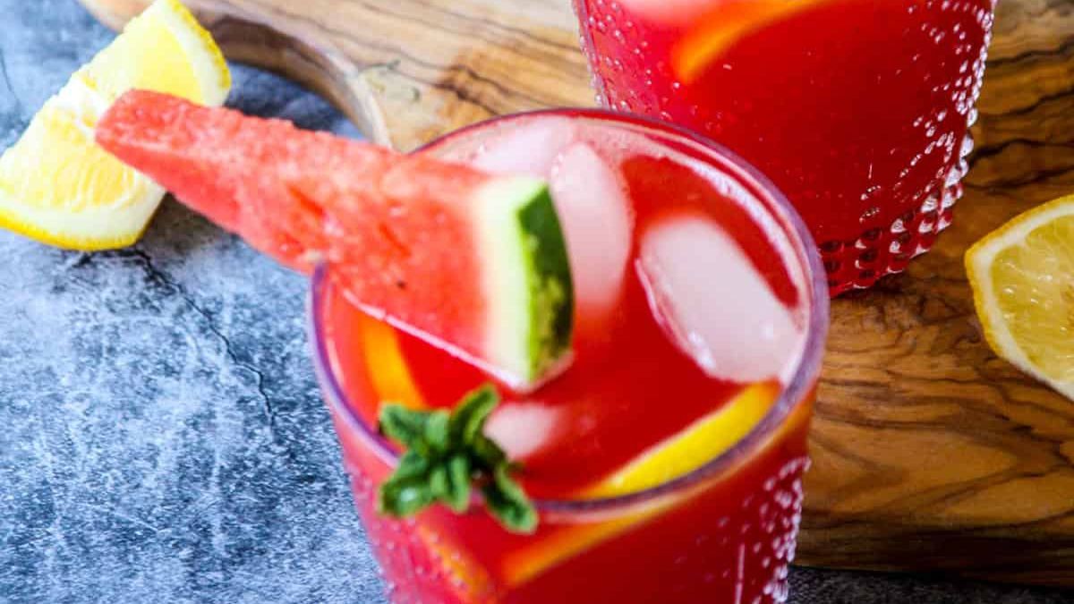Vodka Watermelon Cocktail.