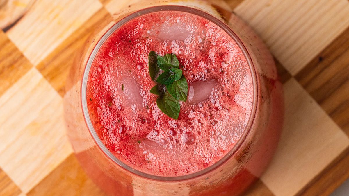 Watermelon Lemon Mint Spritzer.