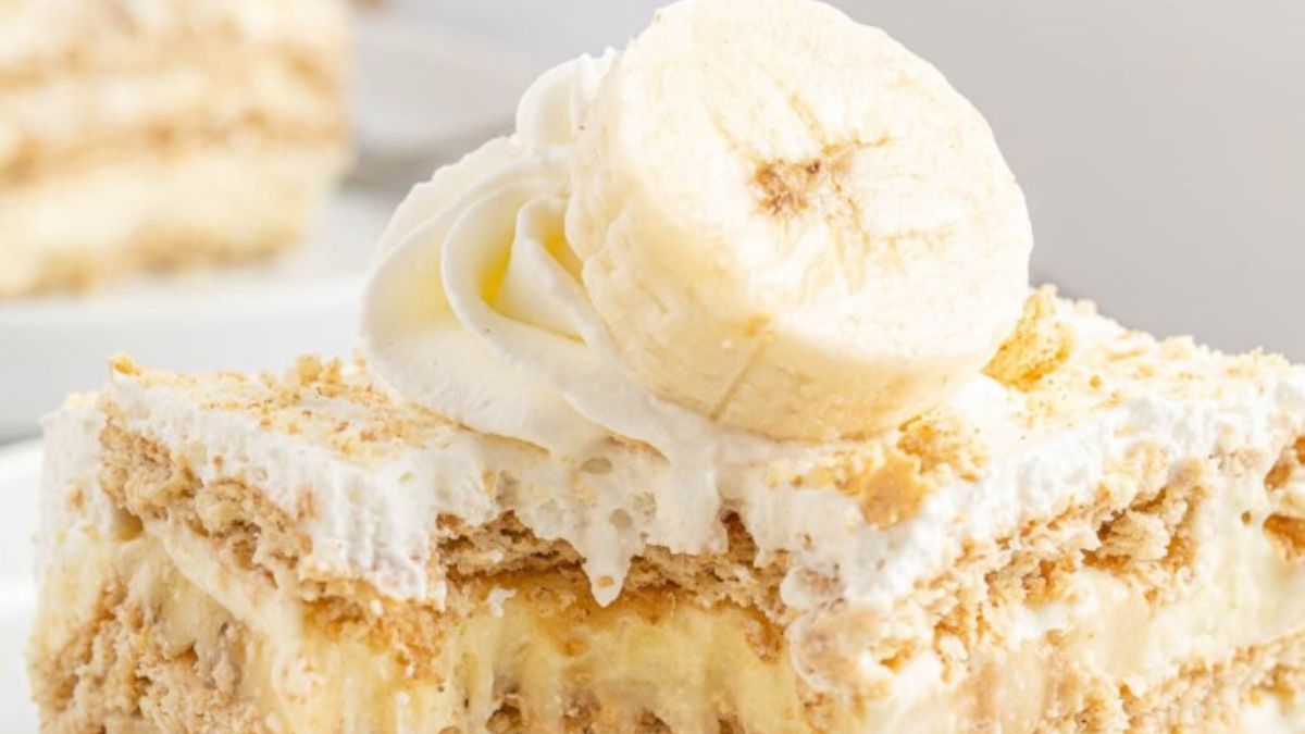 Banana Icebox Cake.