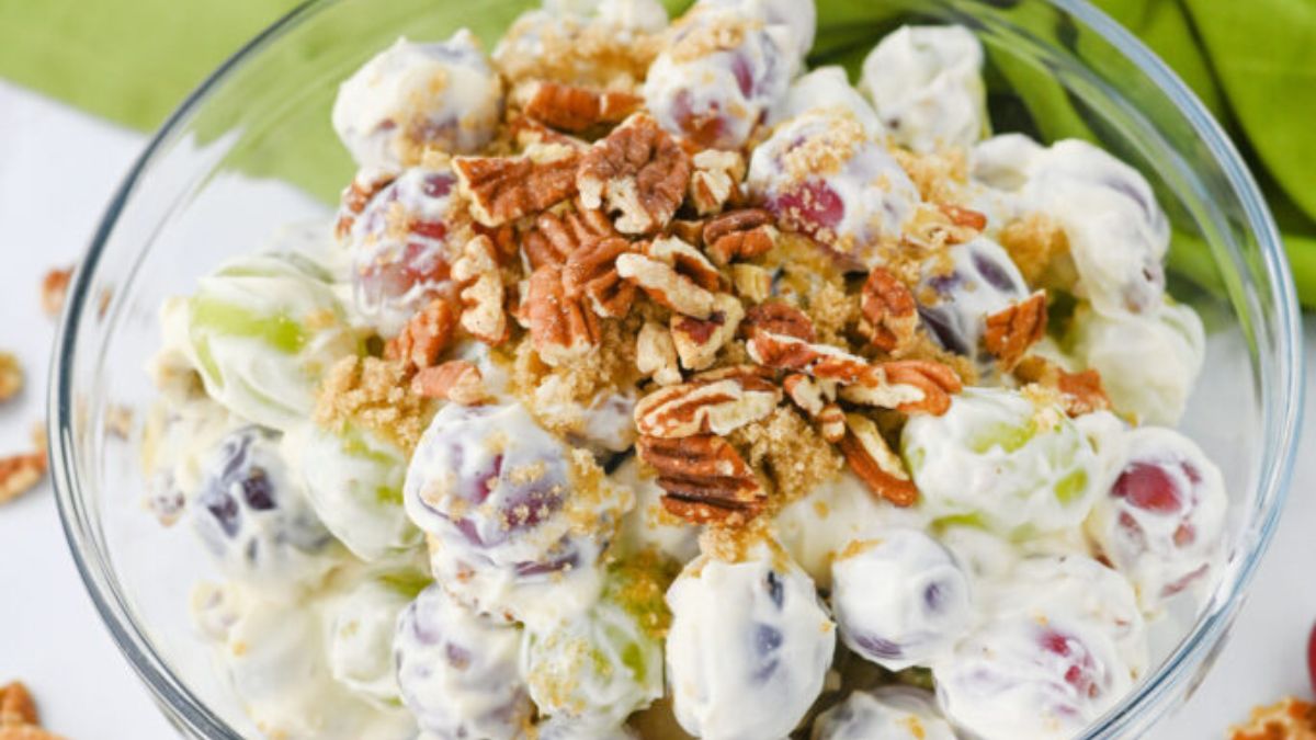 Creamy Grape Salad.