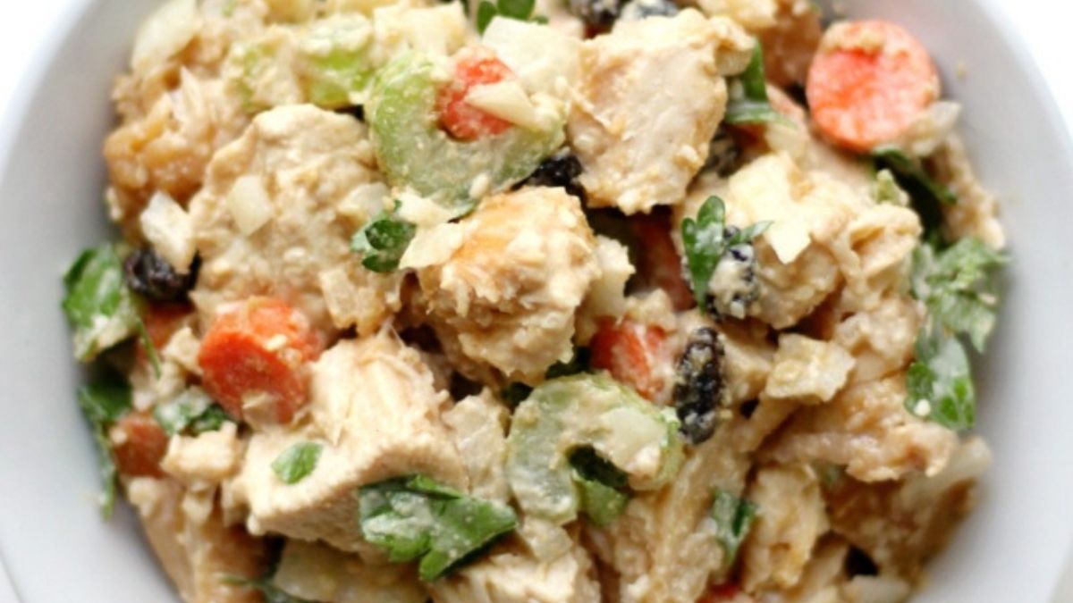Easy Gluten-Free Paleo Tahini Chicken Salad (Keto).