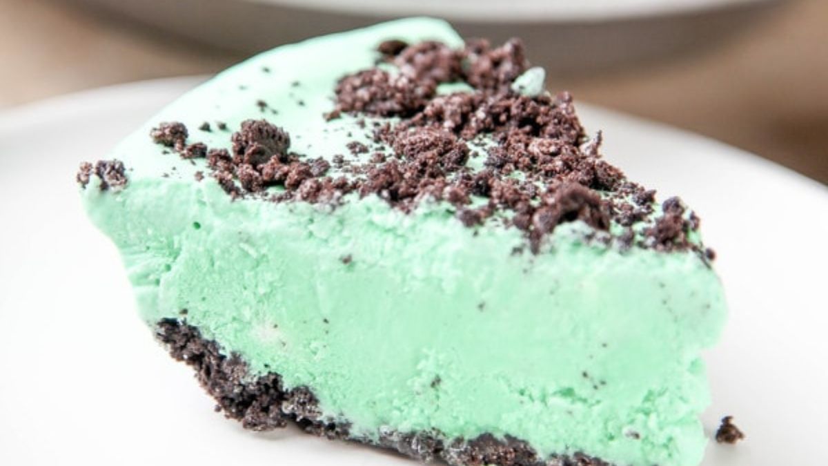 Easy Grasshopper Pie.
