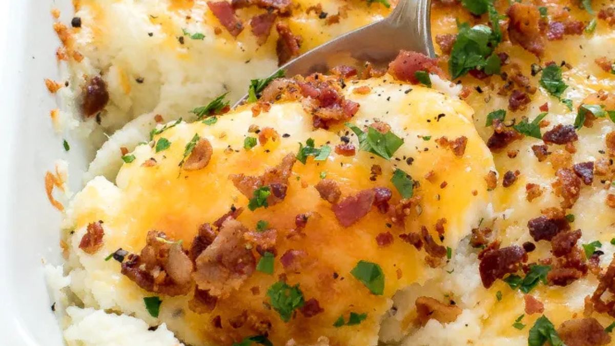 Loaded Mashed Potatoes.