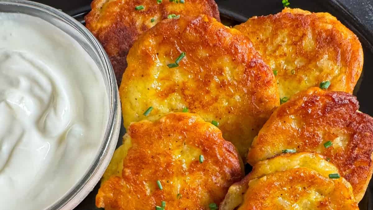 Mashed Potatoes and Rice Patties Recipe.