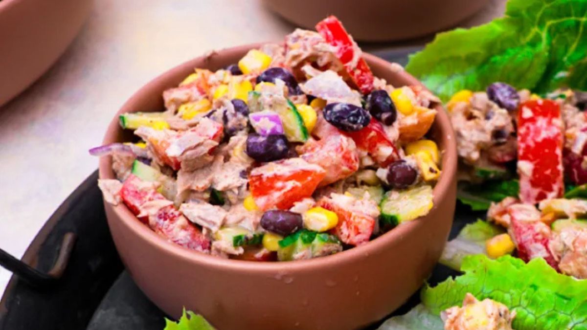 Mexican Tuna Salad without Mayonnaise (Meal Prep).