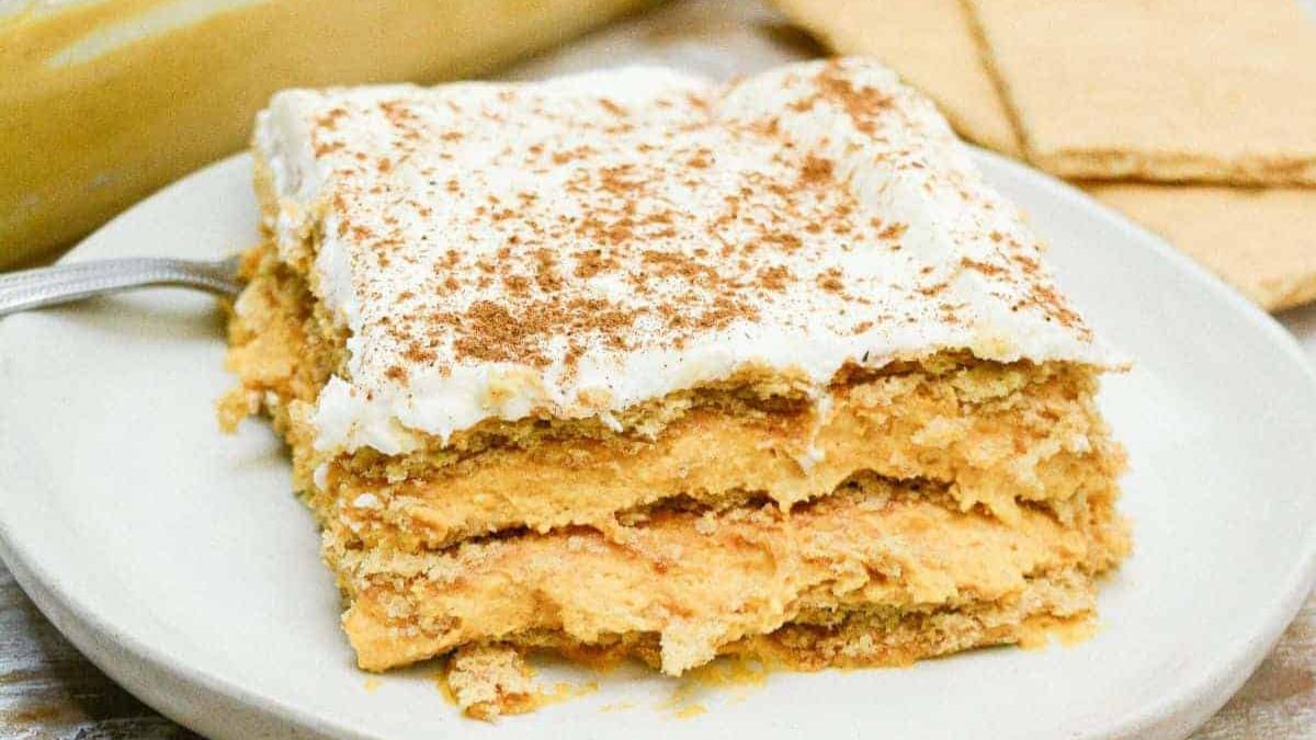 No-Bake Pumpkin Icebox Cake: Easy Dessert Recipe.