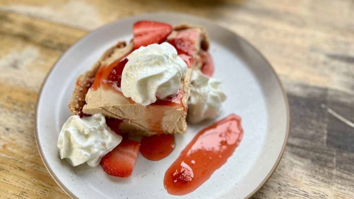 Peanut Butter and Jelly Pie.