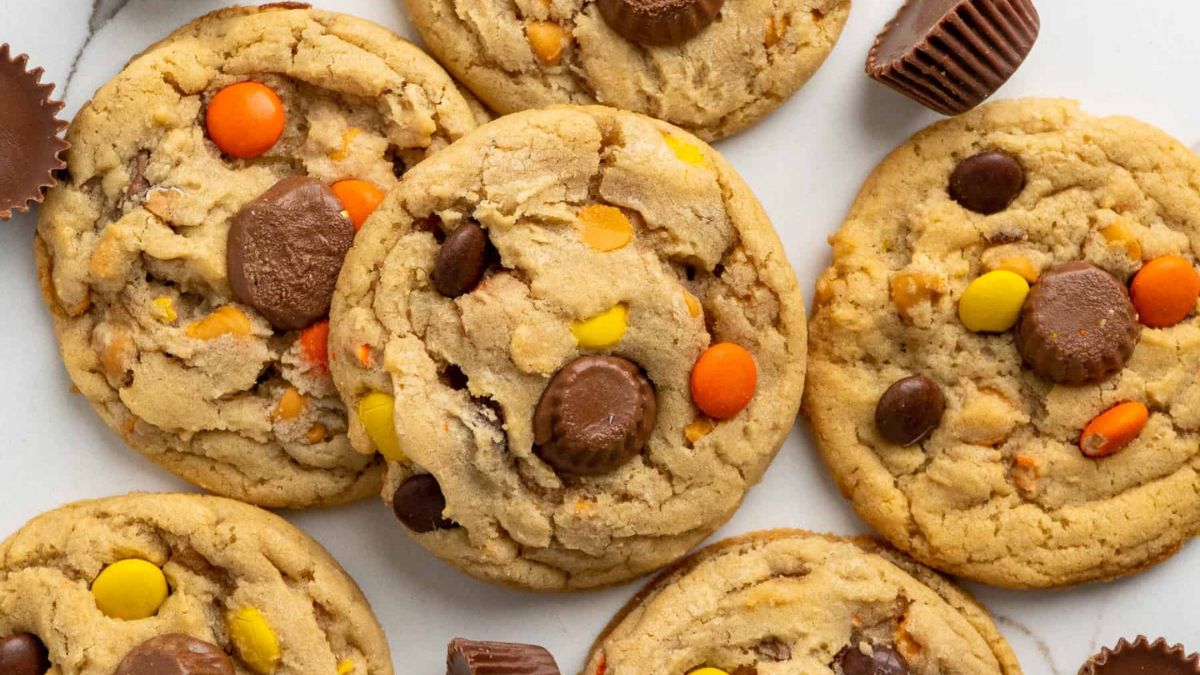 Reese's Pieces Cookies.