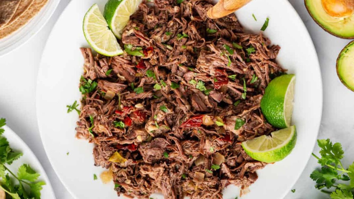 Slow Cooker Beef Barbacoa.