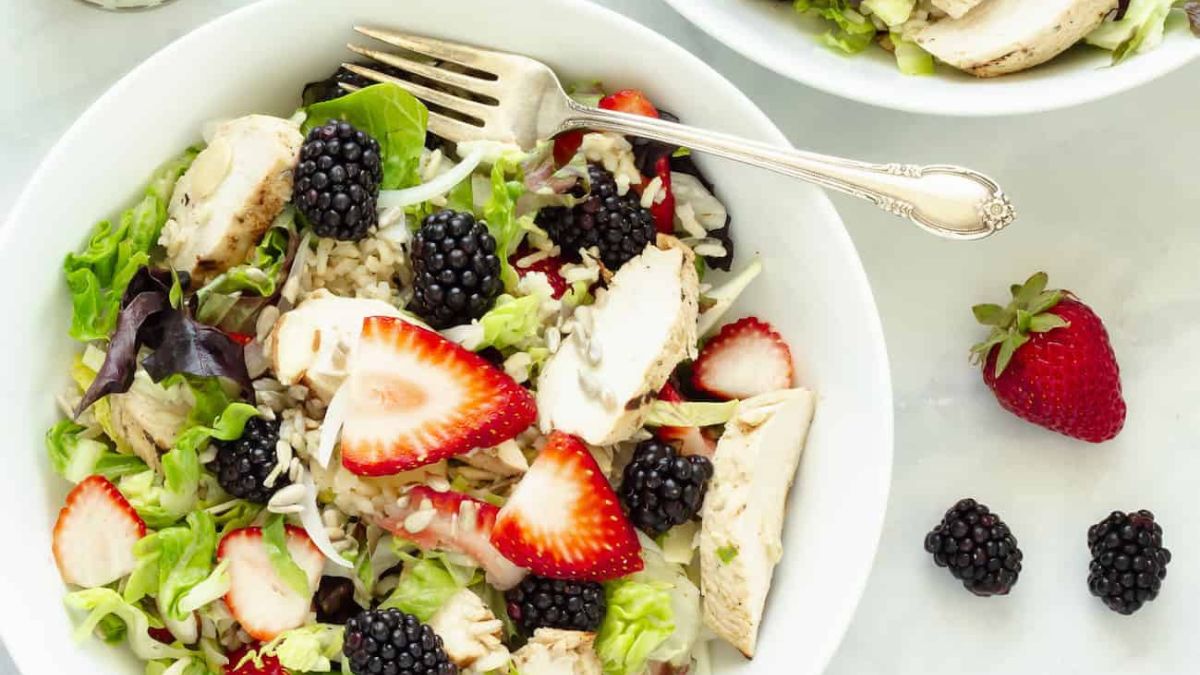 Summer Chicken and Rice Bowls.