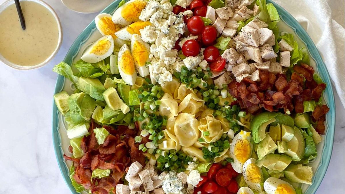 Tortellini Cobb Pasta Salad.