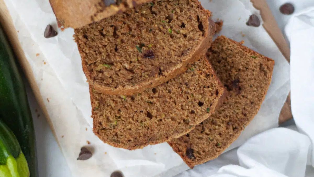 Whole Wheat Zucchini Bread.