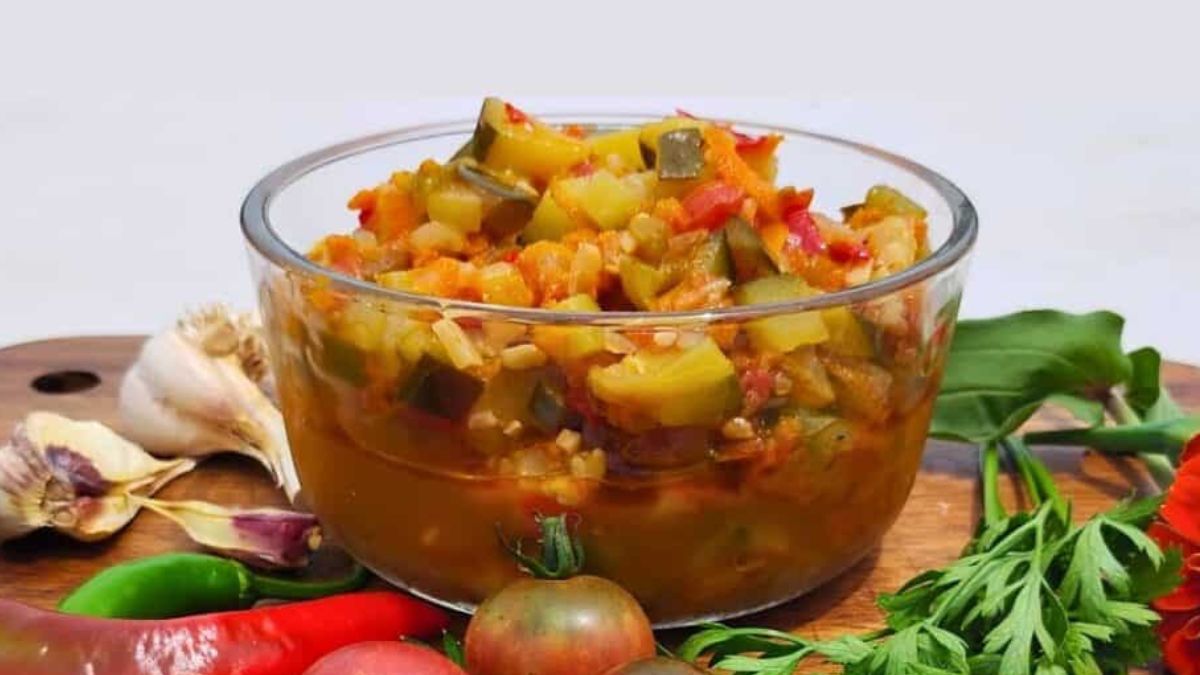 Zucchini Ikra, A Fabulous Vegetable Spread, Salad, And Dip.