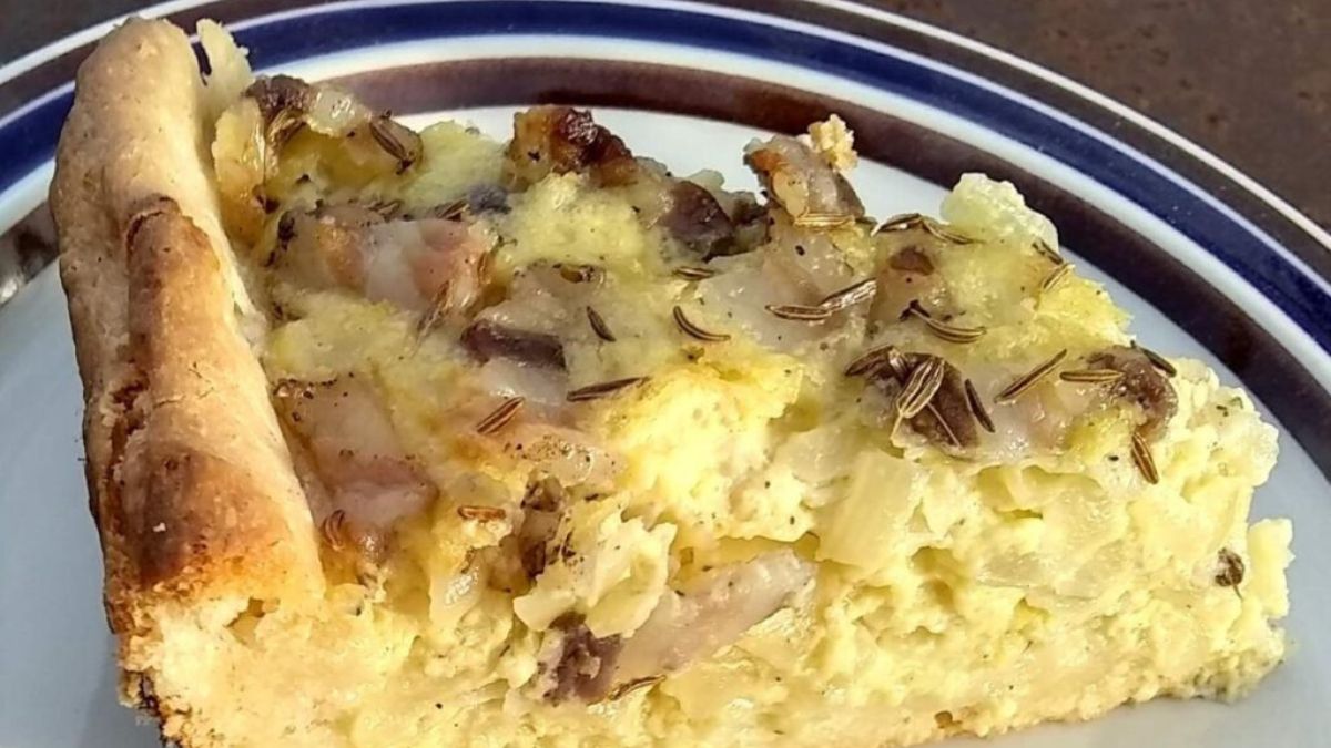 Zwiebelkuchen – A Delicious Traditional German Onion Pie Recipe.