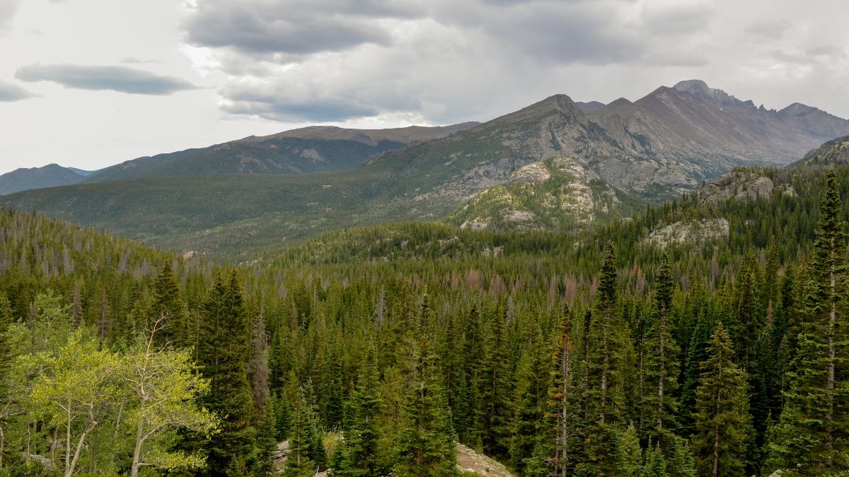panoramic view of Tyndall gorge meeting Glacier Gorge
Rocky Mountain National Park, Estes Park, Colorado, United States.
