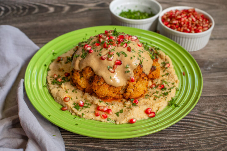 Whole Roasted Cauliflower.